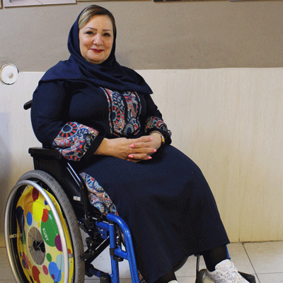 ناهید کلوشانی بنیاد خیریه فاطمه زهرا ایرانیان