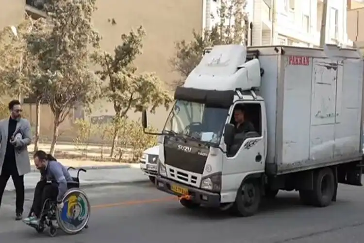 رکود جدید جابجایی کامیون با ویلچر