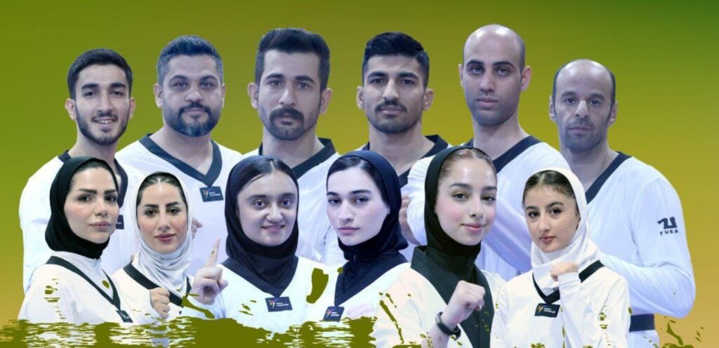 دهمین قهرمانی پیاپی تیم ملی پاراتکواندو ایران در آسیا